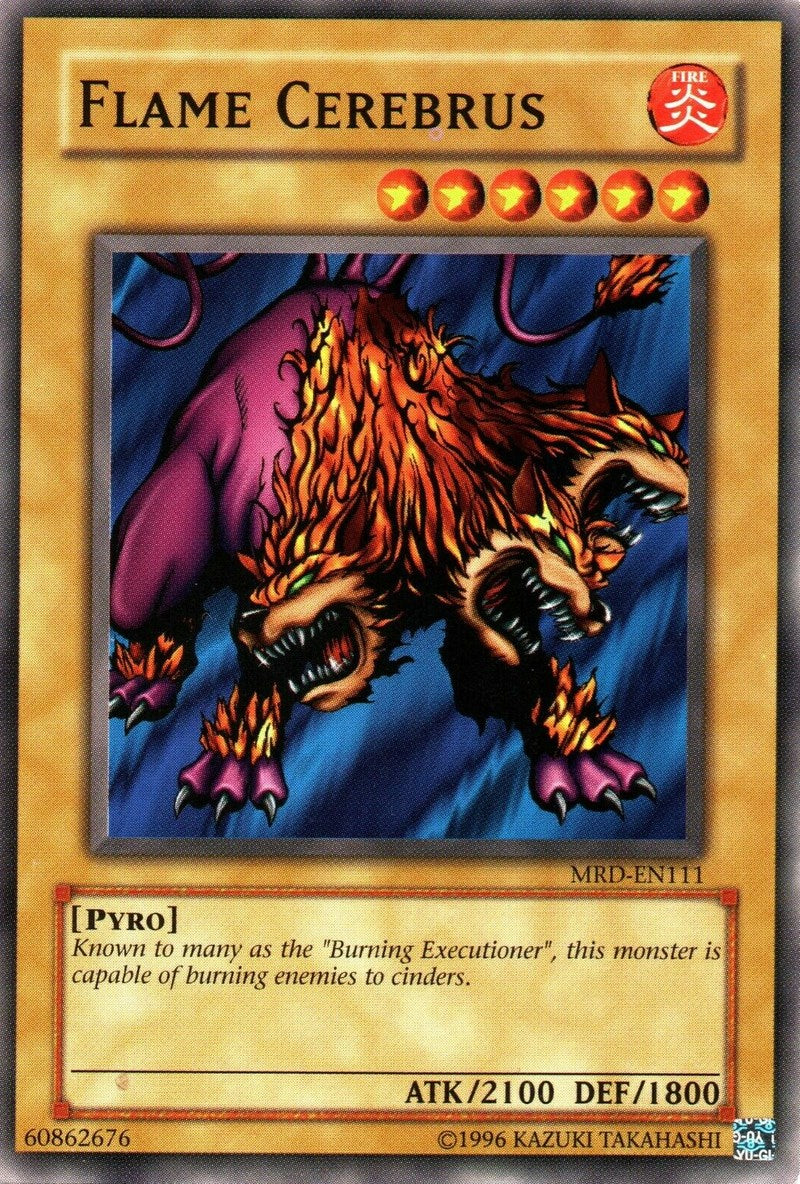 Flame Cerebrus [MRD-EN111] Common | Jomio and Rueliete's Cards and Comics