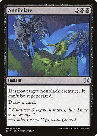 Annihilate [Eternal Masters] | Jomio and Rueliete's Cards and Comics