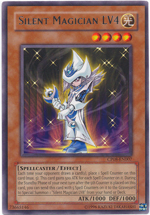 Silent Magician LV4 [CP08-EN007] Rare | Jomio and Rueliete's Cards and Comics