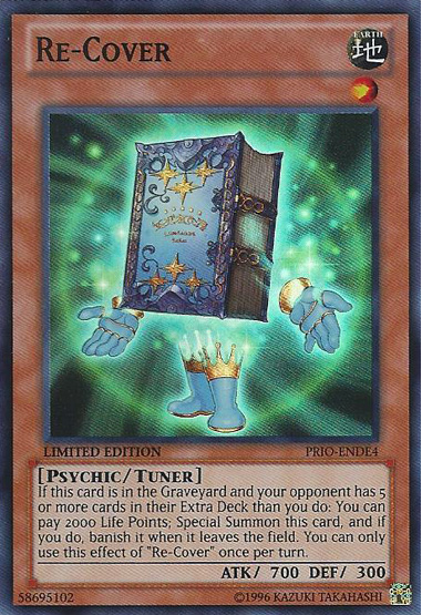 Re-Cover [PRIO-ENDE4] Super Rare | Jomio and Rueliete's Cards and Comics