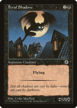 Feral Shadow [Portal] | Jomio and Rueliete's Cards and Comics