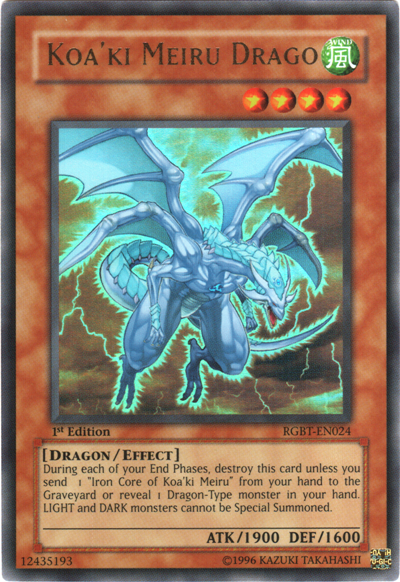 Koa'ki Meiru Drago [RGBT-EN024] Ultra Rare | Jomio and Rueliete's Cards and Comics