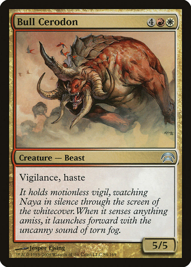 Bull Cerodon [Planechase] | Jomio and Rueliete's Cards and Comics