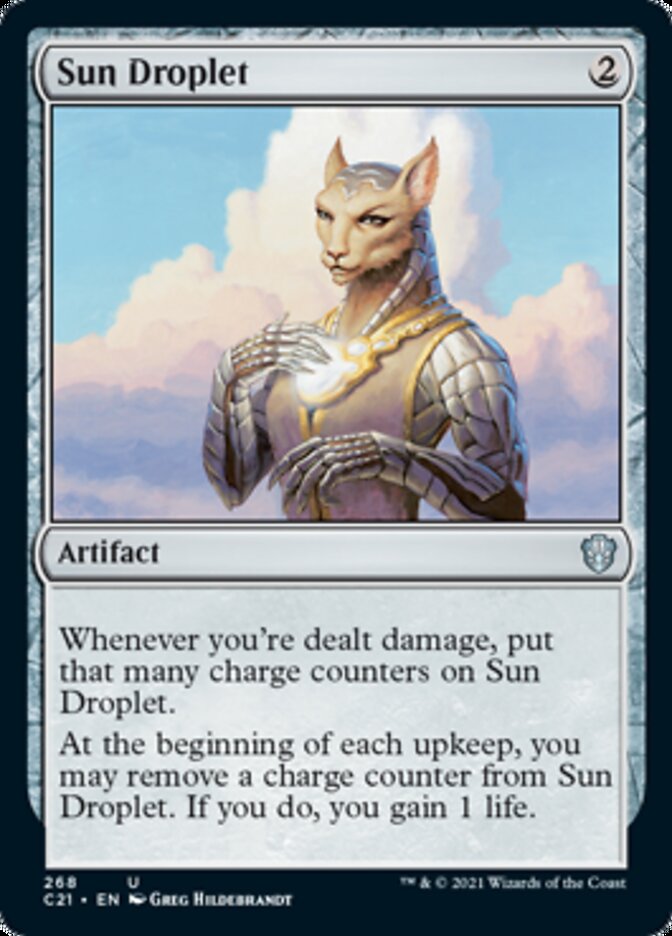 Sun Droplet [Commander 2021] | Jomio and Rueliete's Cards and Comics