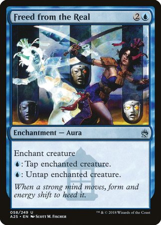 Freed from the Real [Masters 25] | Jomio and Rueliete's Cards and Comics