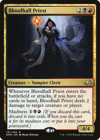 Bloodhall Priest [Eldritch Moon] | Jomio and Rueliete's Cards and Comics