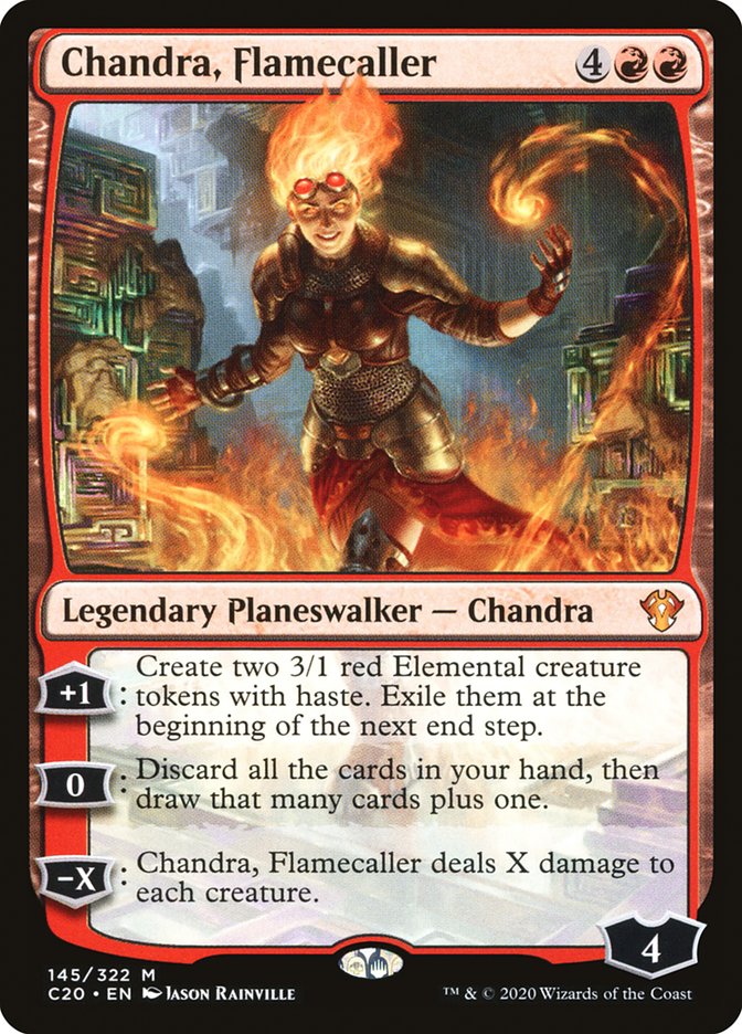 Chandra, Flamecaller [Commander 2020] | Jomio and Rueliete's Cards and Comics