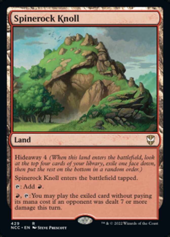 Spinerock Knoll [Streets of New Capenna Commander] | Jomio and Rueliete's Cards and Comics