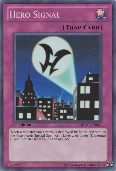 Hero Signal [RYMP-EN031] Super Rare | Jomio and Rueliete's Cards and Comics