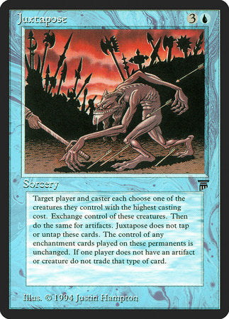 Juxtapose [Legends] | Jomio and Rueliete's Cards and Comics