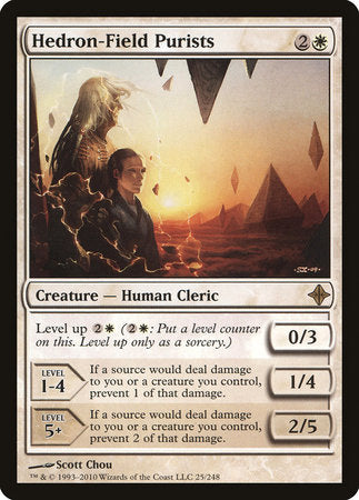 Hedron-Field Purists [Rise of the Eldrazi] | Jomio and Rueliete's Cards and Comics