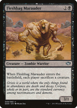 Fleshbag Marauder [Duel Decks: Speed vs. Cunning] | Jomio and Rueliete's Cards and Comics