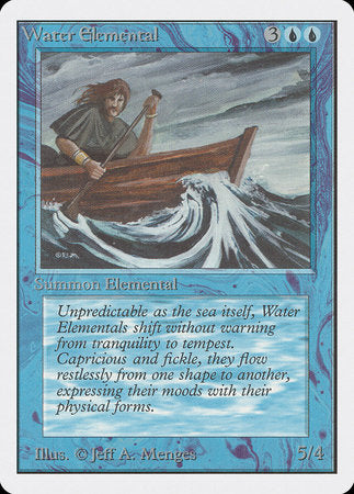 Water Elemental [Unlimited Edition] | Jomio and Rueliete's Cards and Comics
