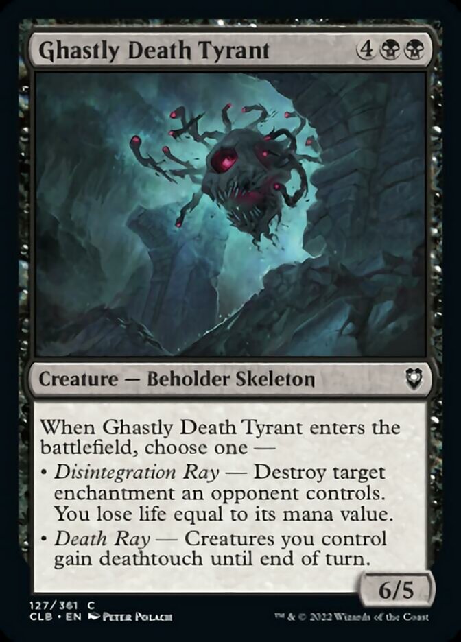 Ghastly Death Tyrant [Commander Legends: Battle for Baldur's Gate] | Jomio and Rueliete's Cards and Comics
