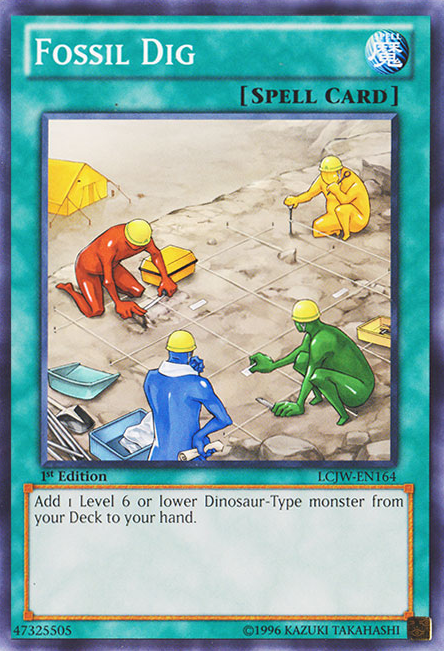 Fossil Dig [LCJW-EN164] Common | Jomio and Rueliete's Cards and Comics