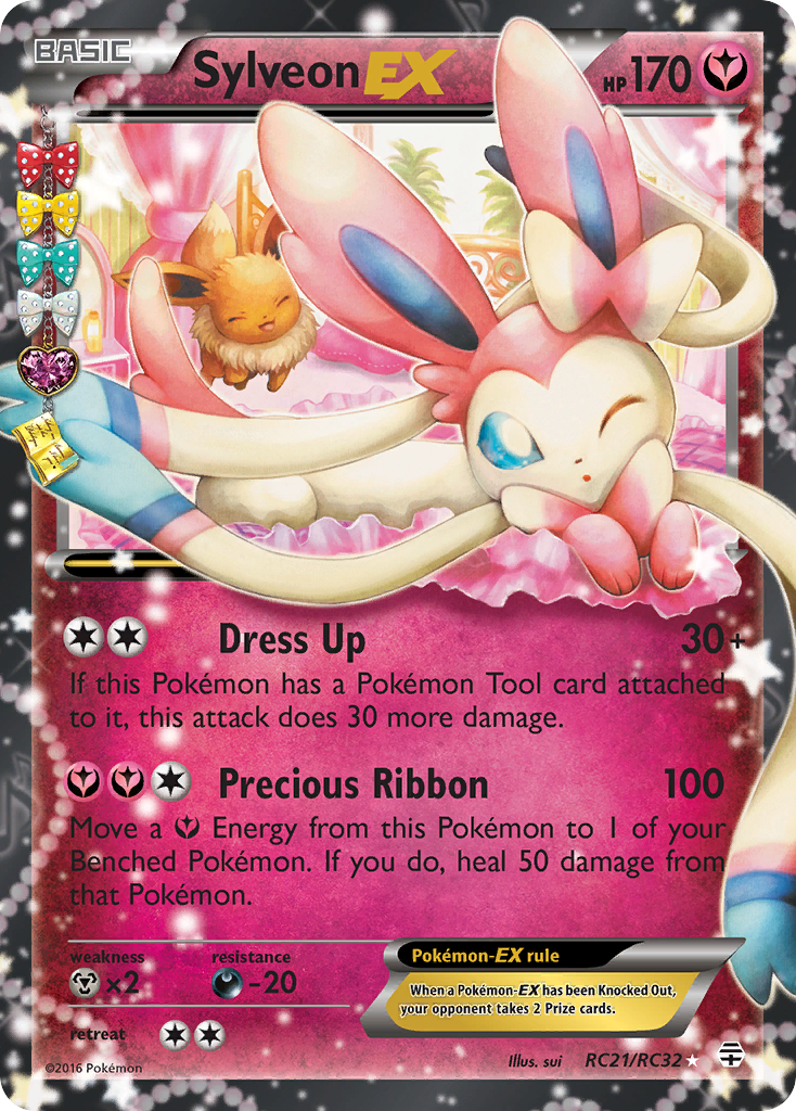 Sylveon EX (RC21/RC32) [XY: Generations] | Jomio and Rueliete's Cards and Comics