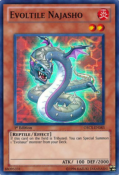 Evoltile Najasho [ORCS-EN083] Super Rare | Jomio and Rueliete's Cards and Comics