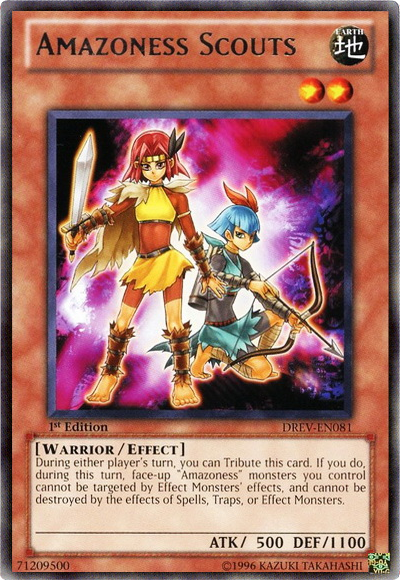 Amazoness Scouts [DREV-EN081] Rare | Jomio and Rueliete's Cards and Comics