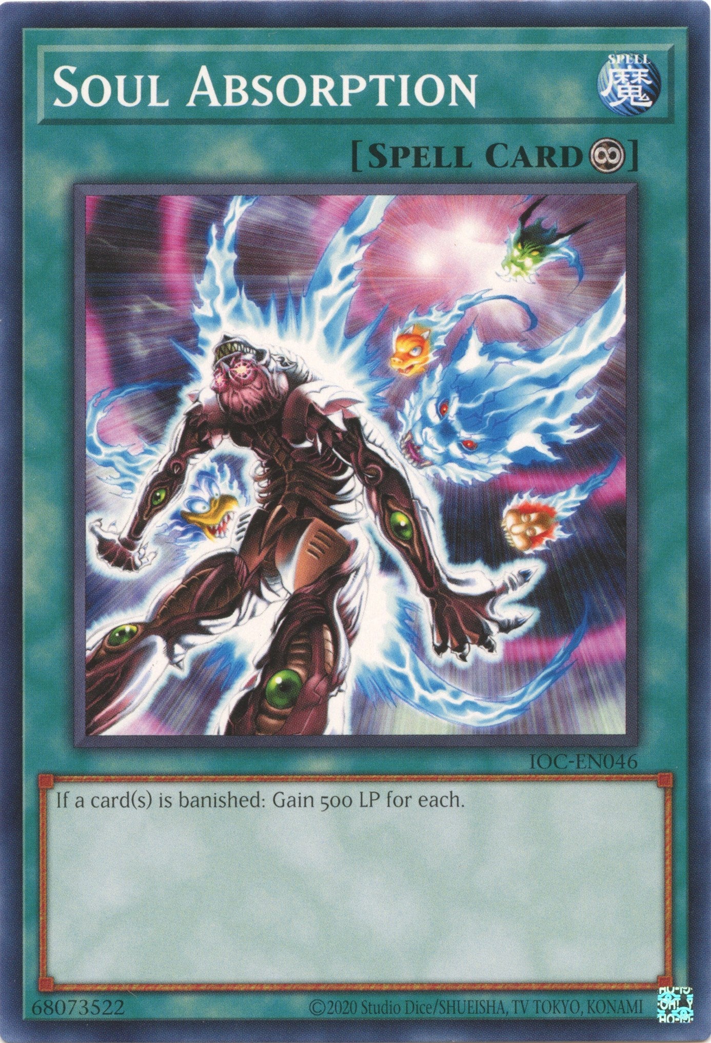 Soul Absorption (25th Anniversary) [IOC-EN046] Common | Jomio and Rueliete's Cards and Comics