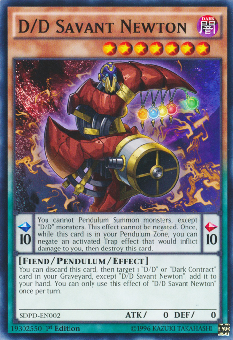 D/D Savant Newton [SDPD-EN002] Common | Jomio and Rueliete's Cards and Comics