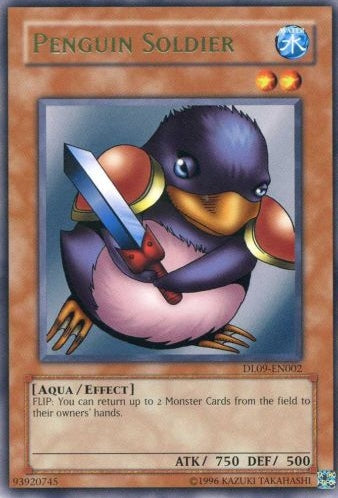 Penguin Soldier (Green) [DL09-EN002] Rare | Jomio and Rueliete's Cards and Comics