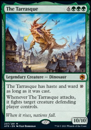 The Tarrasque (Promo Pack) [Dungeons & Dragons: Adventures in the Forgotten Realms Promos] | Jomio and Rueliete's Cards and Comics
