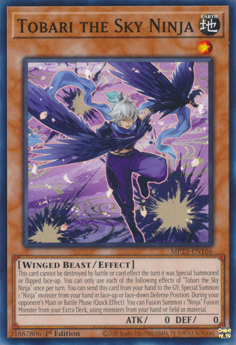 Tobari the Sky Ninja [MP23-EN166] Common | Jomio and Rueliete's Cards and Comics