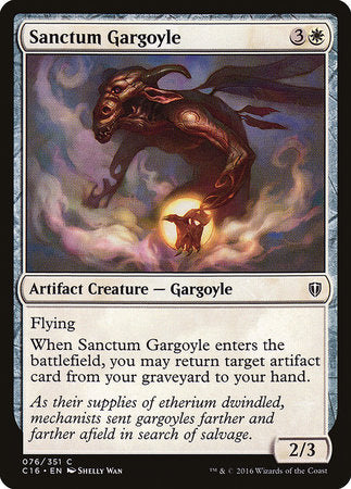 Sanctum Gargoyle [Commander 2016] | Jomio and Rueliete's Cards and Comics