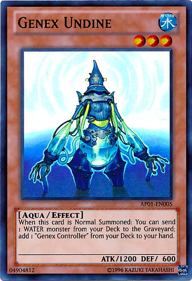 Genex Undine [AP01-EN005] Super Rare | Jomio and Rueliete's Cards and Comics