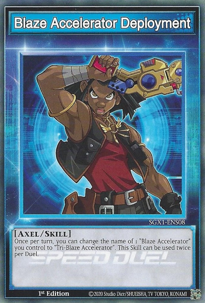 Blaze Accelerator Deployment [SGX1-ENS08] Common | Jomio and Rueliete's Cards and Comics