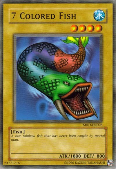 7 Colored Fish [MRD-EN098] Common | Jomio and Rueliete's Cards and Comics