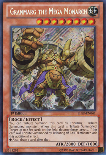 Granmarg the Mega Monarch [SHSP-EN041] Secret Rare | Jomio and Rueliete's Cards and Comics