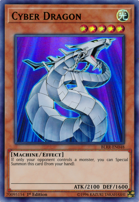 Cyber Dragon [BLRR-EN048] Ultra Rare | Jomio and Rueliete's Cards and Comics