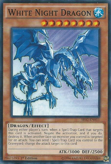 White Night Dragon [SR02-EN011] Common | Jomio and Rueliete's Cards and Comics