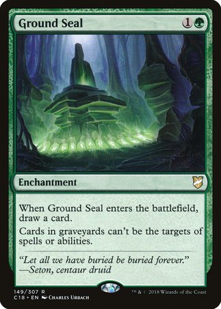 Ground Seal [Commander 2018] | Jomio and Rueliete's Cards and Comics