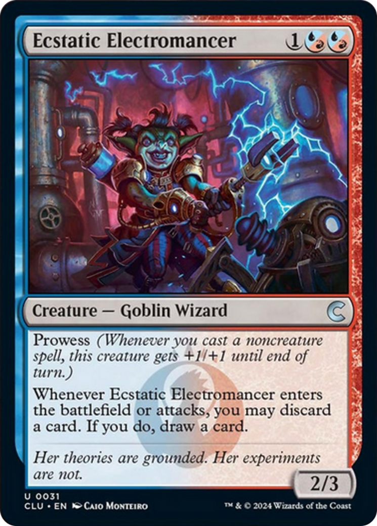 Ecstatic Electromancer [Ravnica: Clue Edition] | Jomio and Rueliete's Cards and Comics