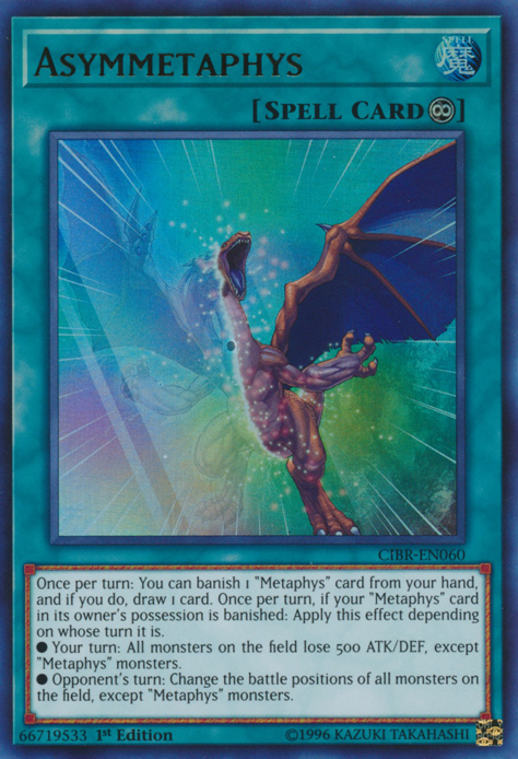Asymmetaphys [CIBR-EN060] Ultra Rare | Jomio and Rueliete's Cards and Comics