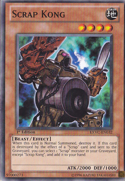 Scrap Kong [EXVC-EN032] Common | Jomio and Rueliete's Cards and Comics