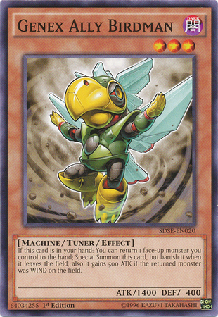 Genex Ally Birdman [SDSE-EN020] Common | Jomio and Rueliete's Cards and Comics