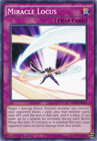 Miracle Locus [BP03-EN213] Common | Jomio and Rueliete's Cards and Comics