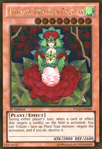 Tytannial, Princess of Camellias [PGLD-EN088] Gold Rare | Jomio and Rueliete's Cards and Comics