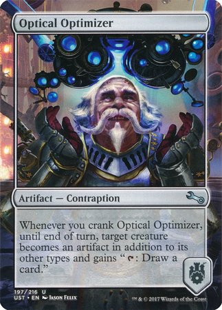 Optical Optimizer [Unstable] | Jomio and Rueliete's Cards and Comics