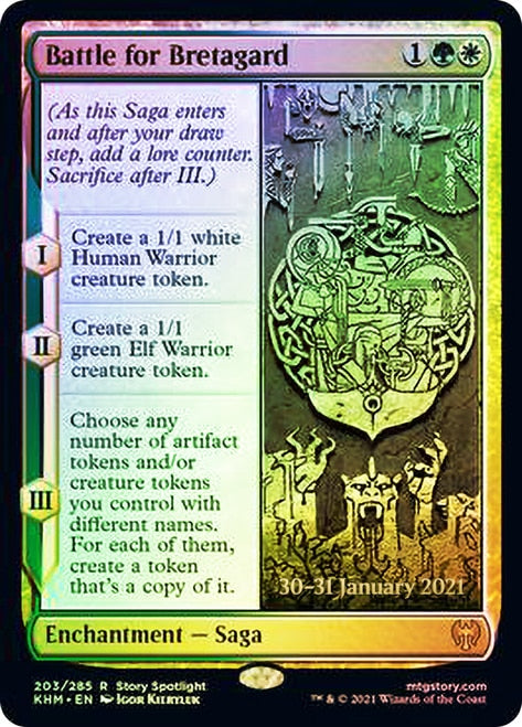 Battle for Bretagard [Kaldheim Prerelease Promos] | Jomio and Rueliete's Cards and Comics