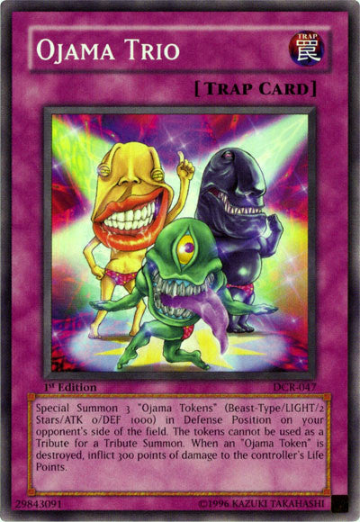 Ojama Trio [DCR-047] Common | Jomio and Rueliete's Cards and Comics