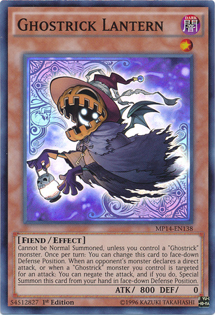 Ghostrick Lantern [MP14-EN138] Super Rare | Jomio and Rueliete's Cards and Comics