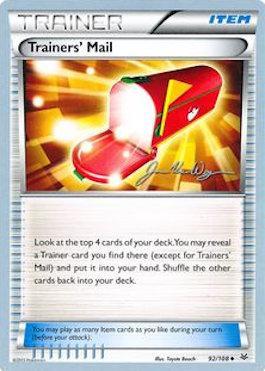 Trainers' Mail (92/108) (HonorStoise - Jacob Van Wagner) [World Championships 2015] | Jomio and Rueliete's Cards and Comics