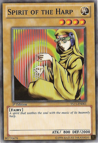 Spirit of the Harp [YS11-EN001] Common | Jomio and Rueliete's Cards and Comics