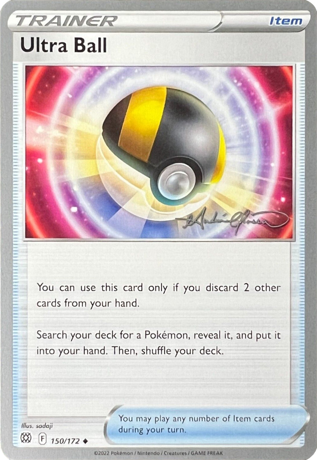 Ultra Ball (150/172) (The Shape of Mew - Andre Chiasson) [World Championships 2022] | Jomio and Rueliete's Cards and Comics