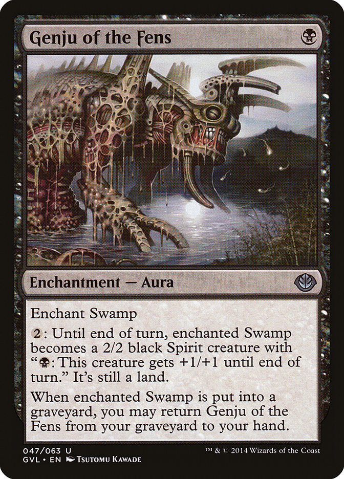 Genju of the Fens (Garruk vs. Liliana) [Duel Decks Anthology] | Jomio and Rueliete's Cards and Comics