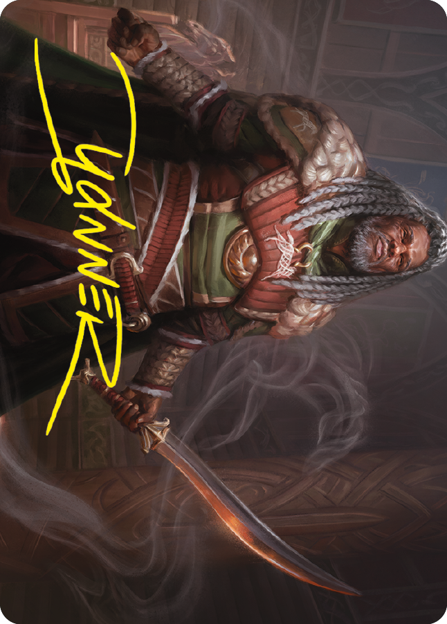 Theoden, King of Rohan Art Card (Gold-Stamped Signature) [The Lord of the Rings: Tales of Middle-earth Art Series] | Jomio and Rueliete's Cards and Comics